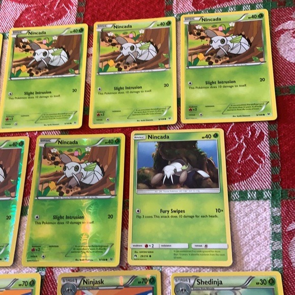 Pokemon TCG Nincada/Ninjask/Shedinja Bundle (11 Cards) - Picture 6 of 14